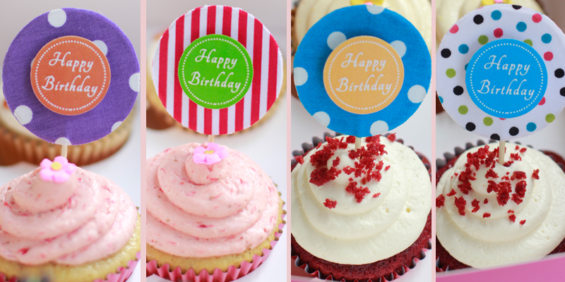 cupcake ulang tahun cupcake