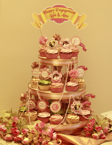 cupcake untuk hantaran pertunangan