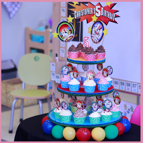 cupcake untuk ulang tahun anak